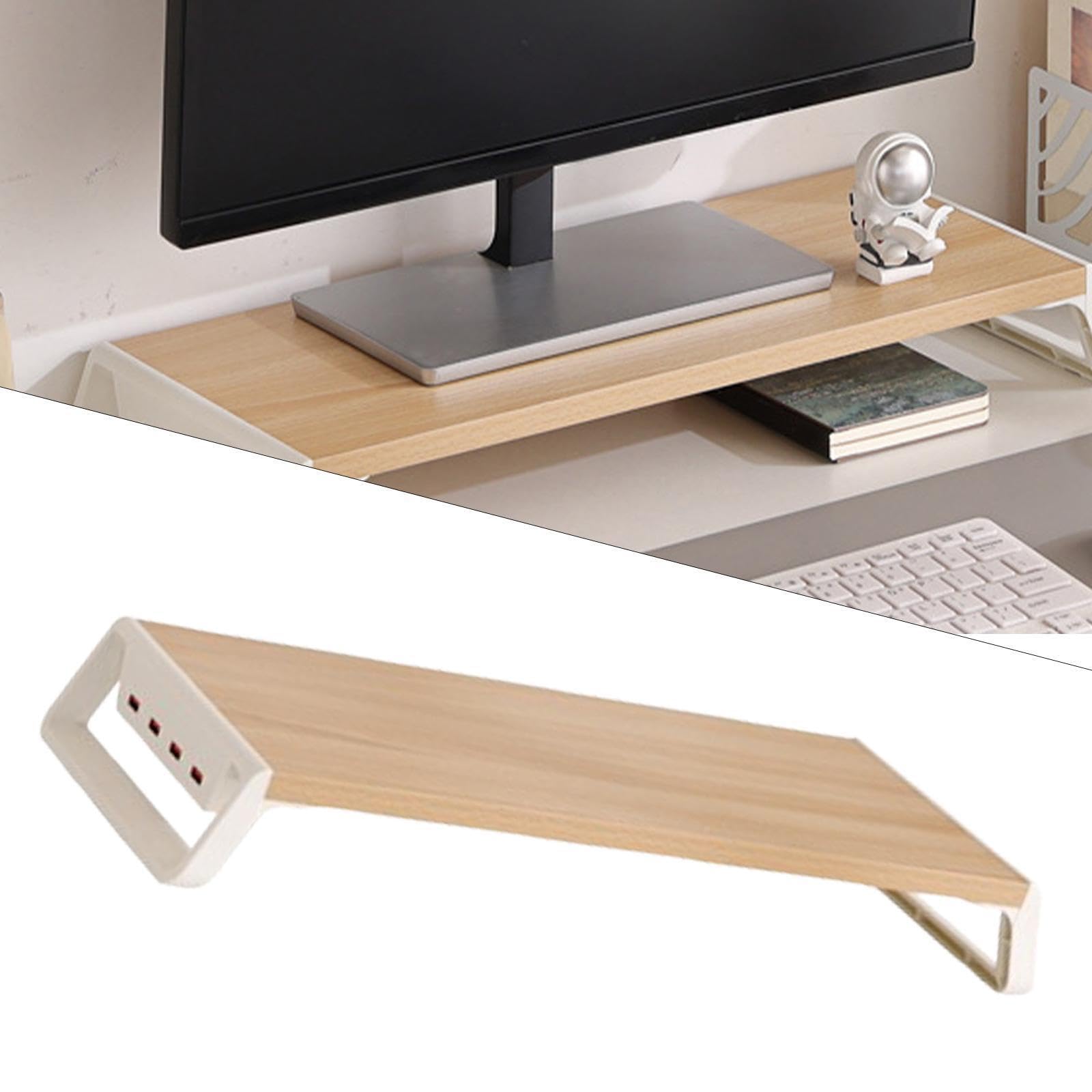 Supporto per scrivania per laptop con porta di ricarica USB, rende le aree di lavoro più produttive ed efficienti, supporto per tablet e laptop