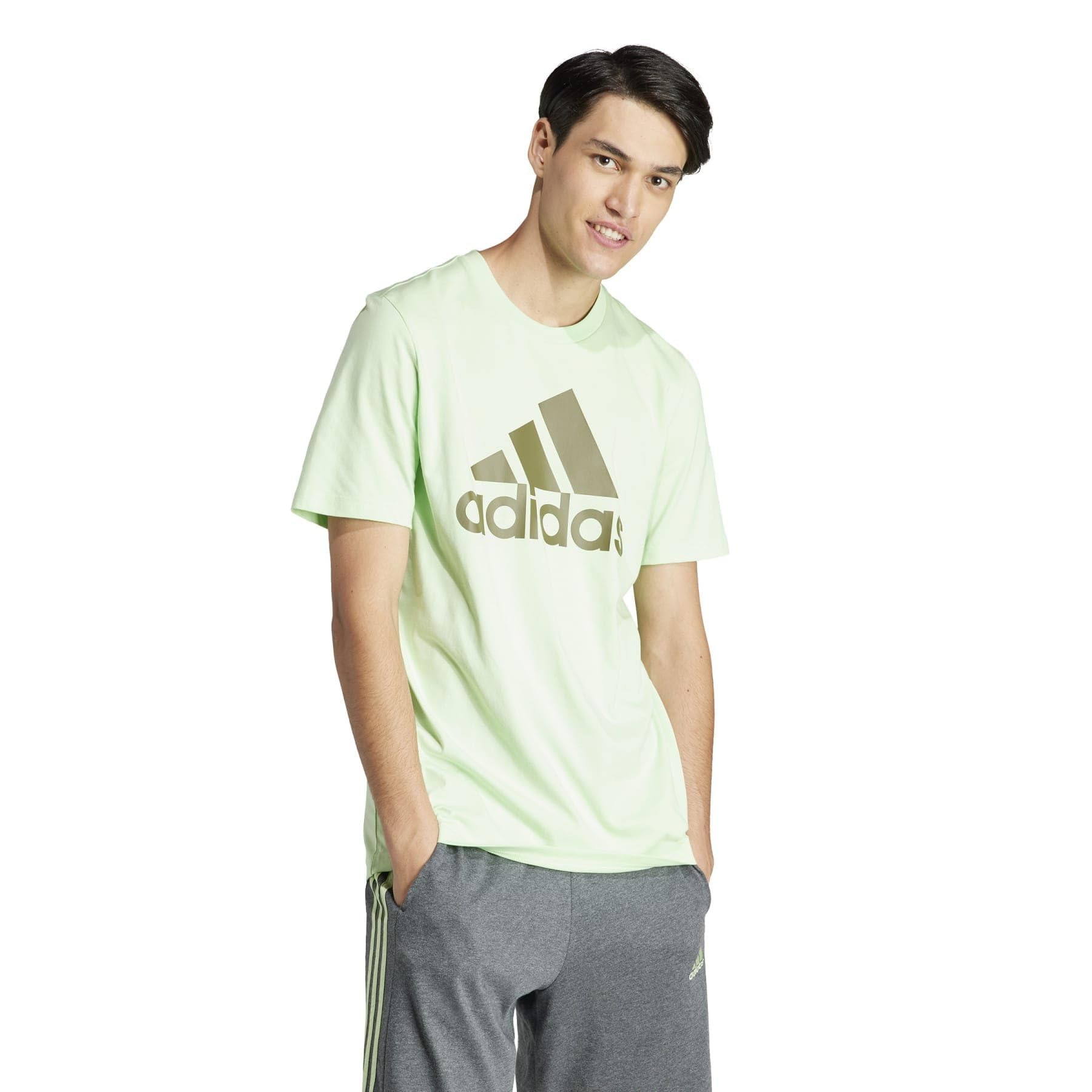 Adidas Hombre Essentials Big Logo Single Jersey tee — view 9