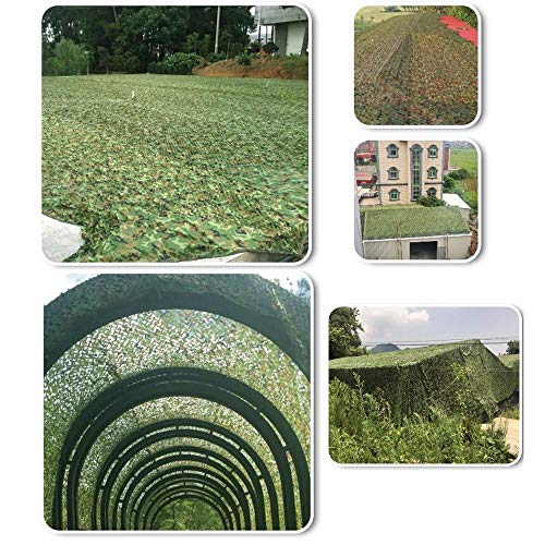 XHSSF Tarnnetz Outdoor Dschungel Tarnung Netz Wald militärische Dekoration Waldlandschaft Jagd Camping Verschiedene… – Bild 5