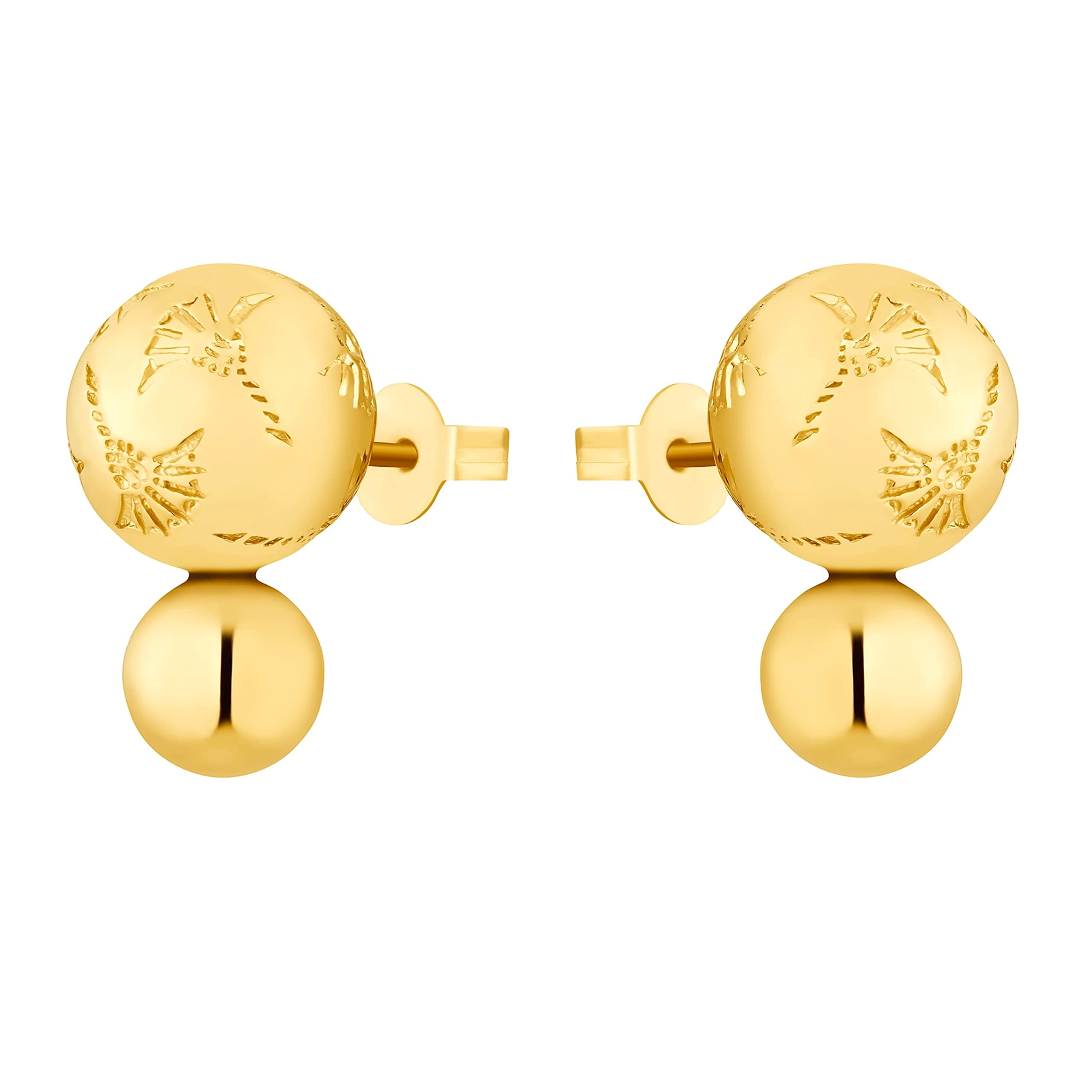 JOOP! Ohrstecker 925 Sterling Silber/Edelstahl Damen, Ohrschmuck, mit Zirkonia synth., Kommt in Schmuck Geschenk Box