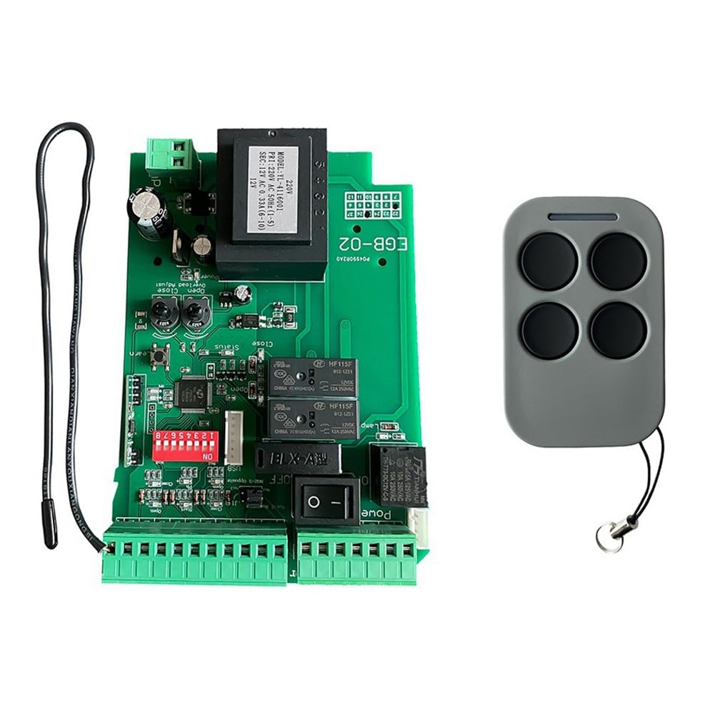 Jnchdghwa As Shown Ac110 Automatic For Sliding Gate Opener Motor Control Board Access Control System With Remote Operation