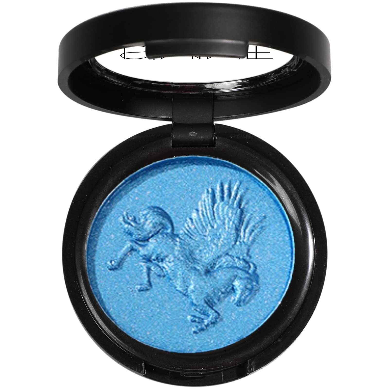 Blue Eyeshadow Glitter Eyeshadow Palette Pigment Color Smoky Eye Makeup Waterproof Pressed Fine Powder Eye Shadow With Mirror And Brush For Performance Cosplay