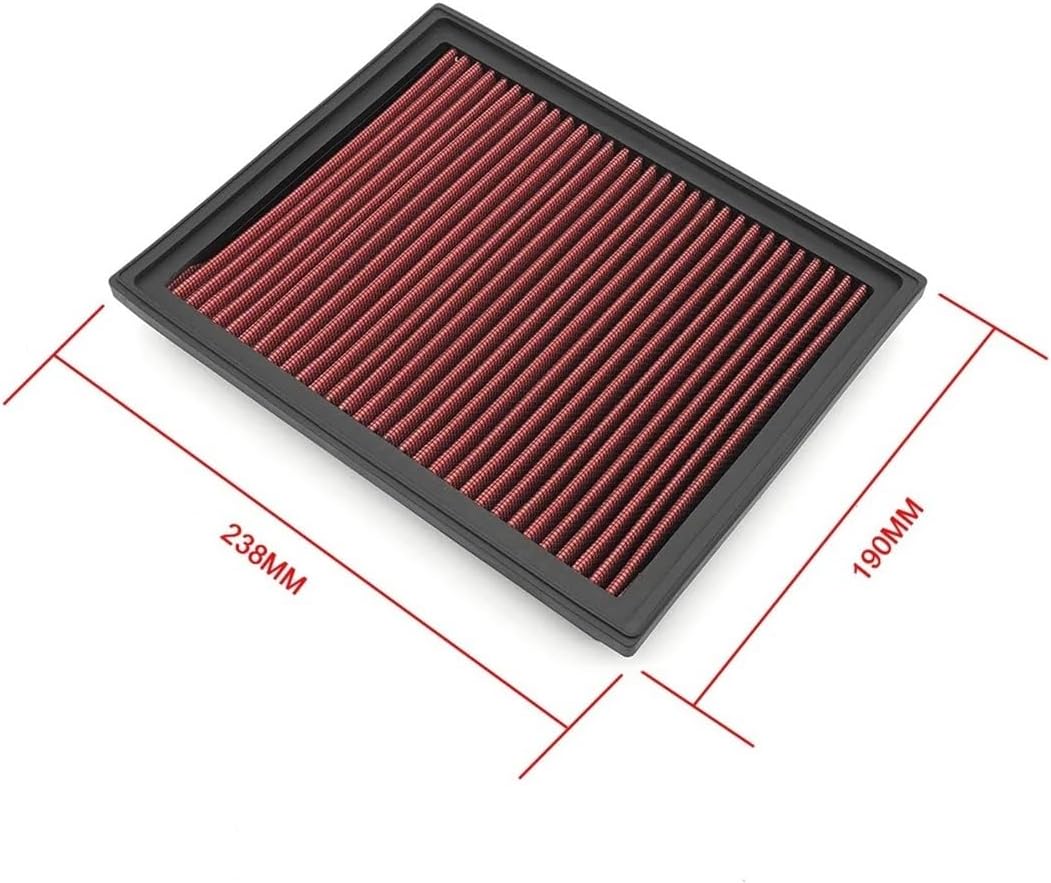 Car High Flow Air Filter Cold Intake for H6 1.5T 2.0T Washable Reusable