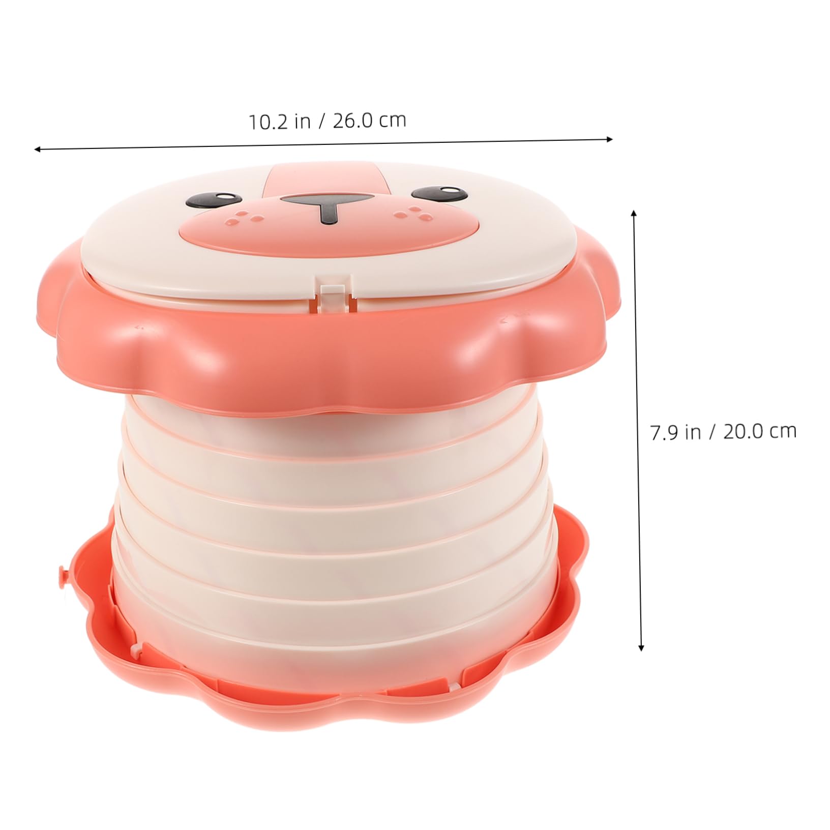 JOINPAYA Lightweight Boys and Girls Potty Training Foldable Travel Urinal Portable Car Potty Seat Cartoon Lion for Boys