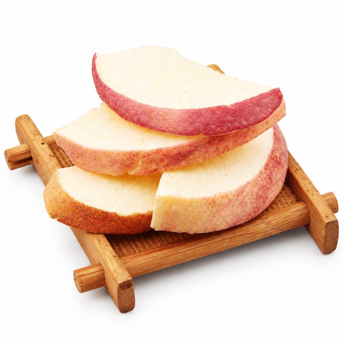 Rodajas de Manzana Liofilizada,Corte Grueso,Snack Crujiente,500g