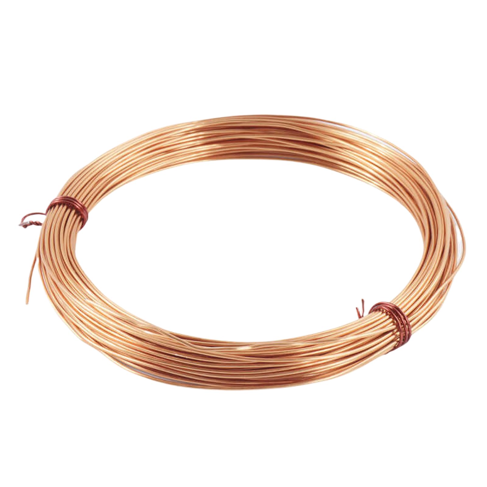 WSYCWG T2 Pure Copper Wire Length 10 Meters, Half Hard Wire Diameter 2-5Mm Suitable for DIY Electrical Projects and Repairs,Diameter 5mm