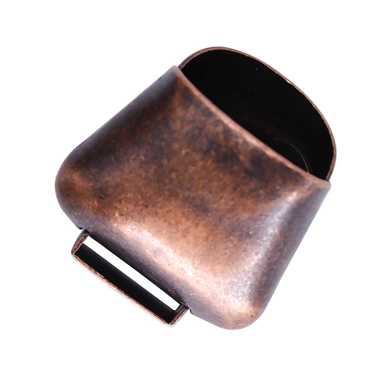 Queenbox 10 Pcs Cow Horse Sheep Grazing Copper Bells Cattle Farm Pet Animal Copper Loud Bronze Bell, Red