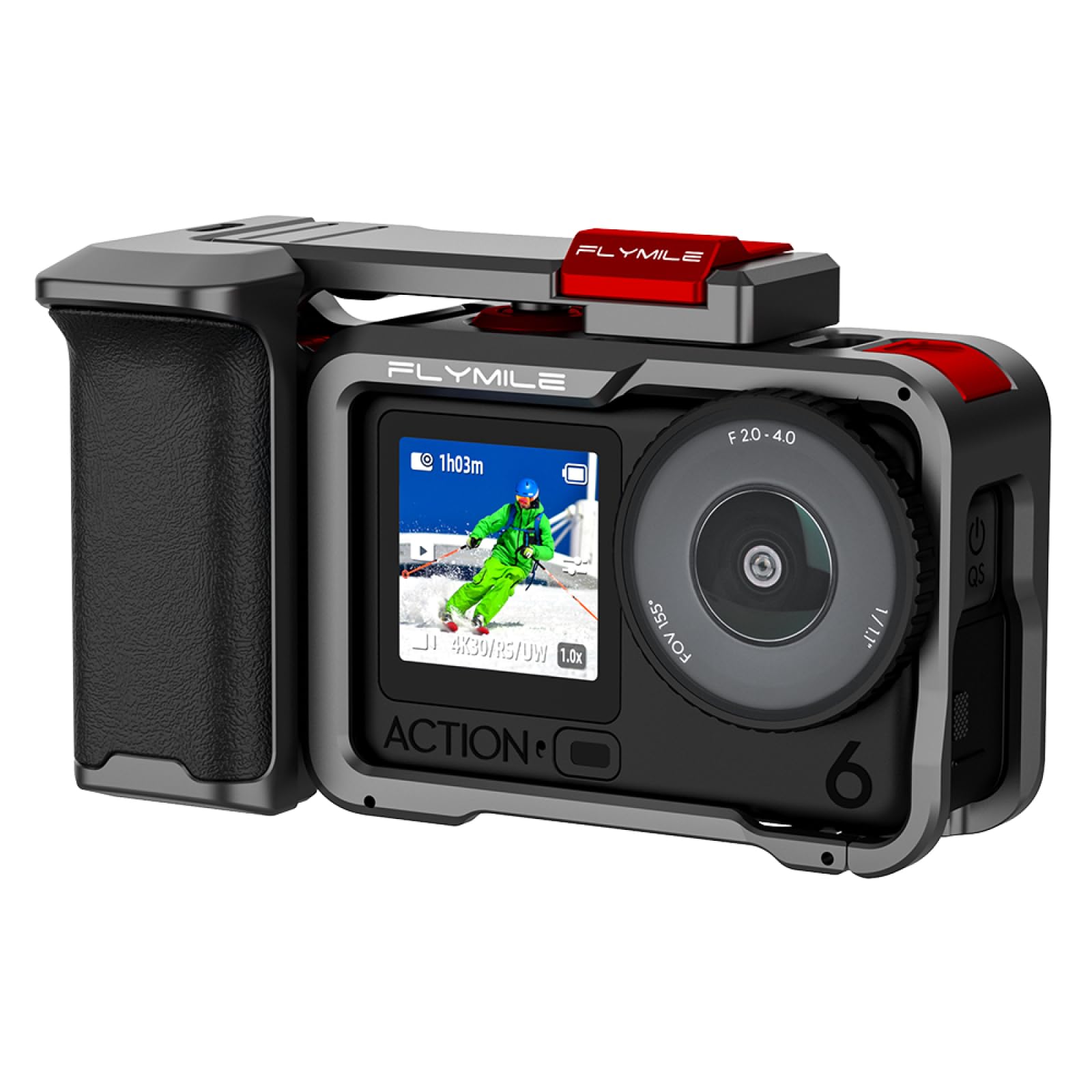 Funda magnética de liberación rápida para DJI OSMO Action 6, marco protector para fotografía de calle, accesorios para DJI OSMO Action 6