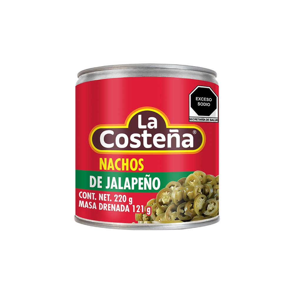 La Costeña Jalapeños Nachos 220gr lata