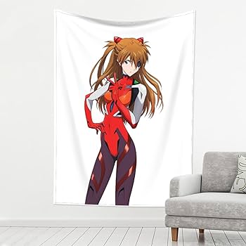 エヴァンゲリオン　アスカ　RADIO EVA タペストリー　Tapestry Oversized Tapestry Wall scroll] Asuka Langley Evangelion