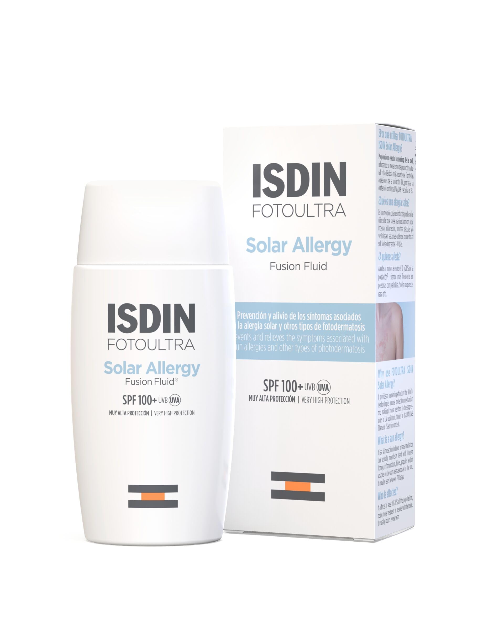 ISDIN Foto Protector Facial Solar Allergy SPF 50+, 50 ml