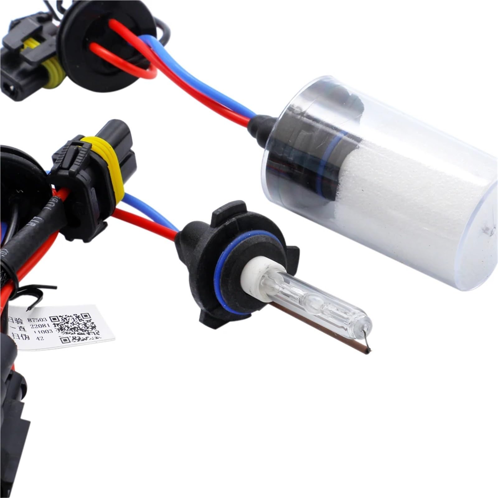 Ampoule au xénon H7 H1 H11, 2 pièces, ampoule de projecteur D2H D2S for Kit xénon 35W HB3 HB4, style de voiture(6000K,3800 LM_H10)