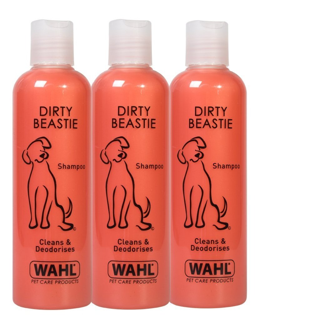 Wahl Smartgroom Dirty Beastie Pet Shampoo 250ml (Pack of 3)