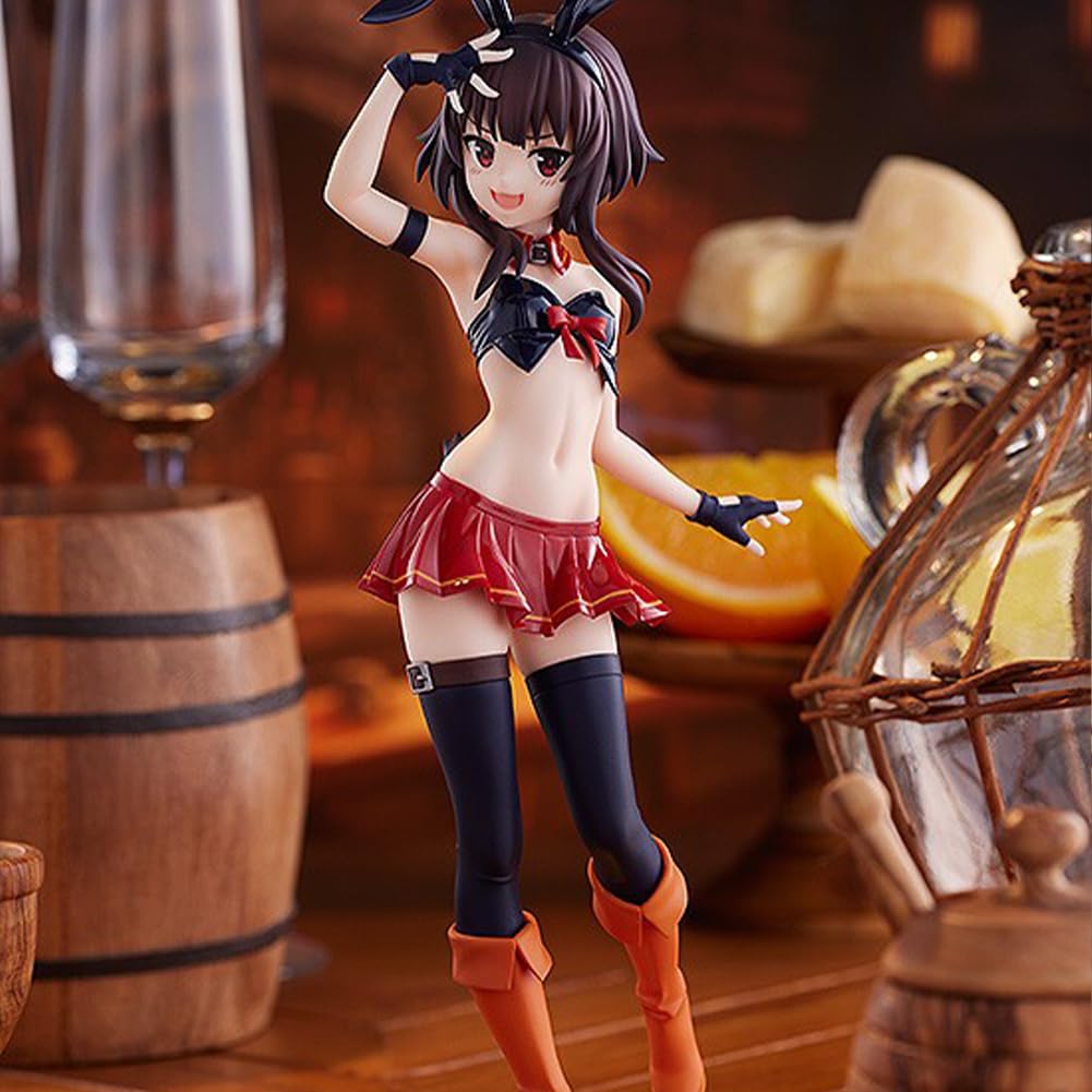 Figurine Megumin Konosuba 23 Cm – PVC Haut Détaillé, Personnage De L'Anime, Lapin Cosplay, Décoration Intérieure, Collectionneur, Cadeau Fan