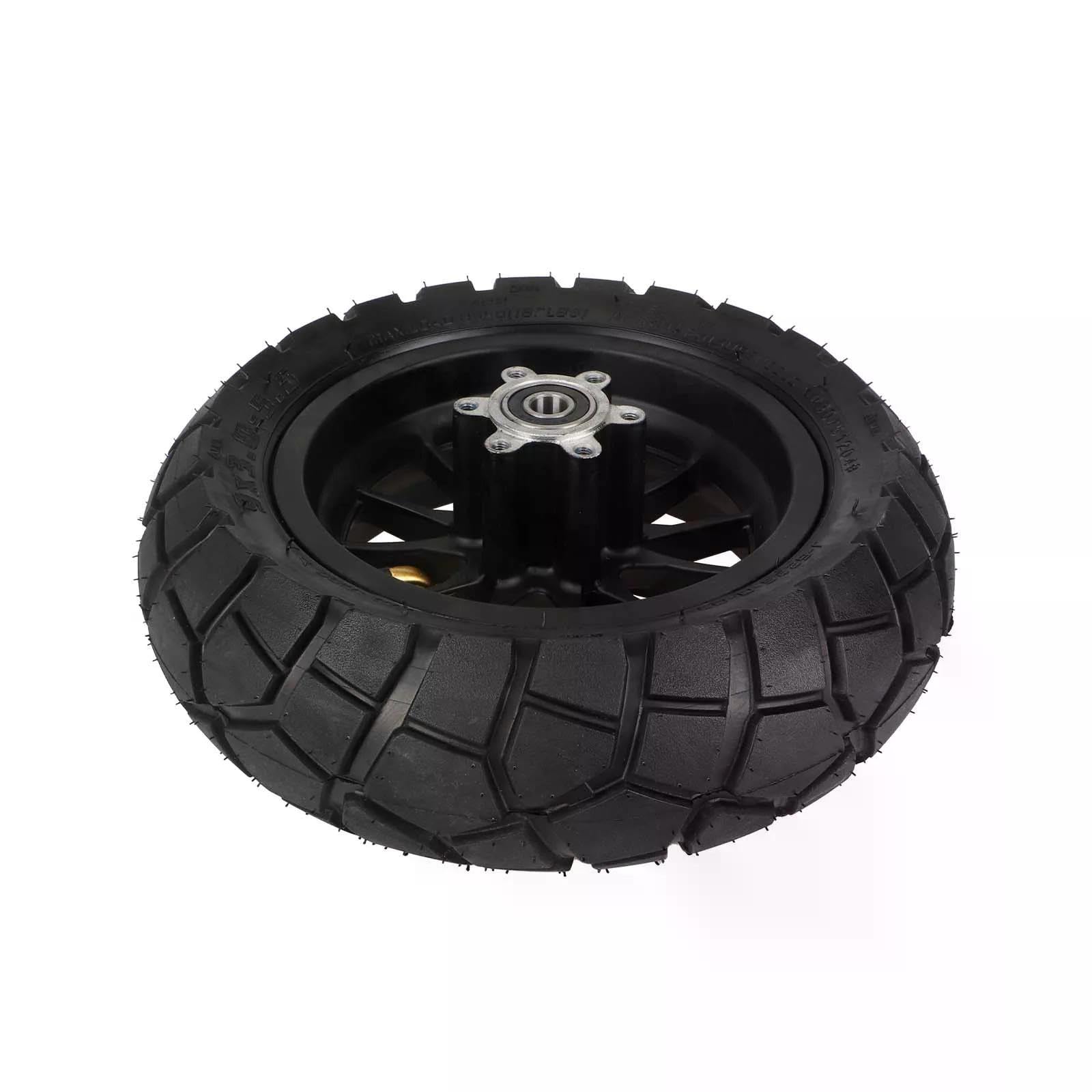 Rueda Delantera para Kukirin G2 Pro Patinete Eléctrico, 9x3,0-5,5 Repuesto de Neumático de Vacío, Antideflagrante, Antideslizante, 9x3.0-5.5 Kukirin G2 Pro Ruedas + Neumáticos sin Cámara