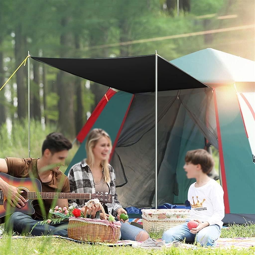 Tienda de Campaña, Tienda De Campaña con Protector Solar De Vinilo, Protección Integral contra La Lluvia, Tiendas De Campaña Turísticas, Tienda Explorer Al Aire Libre Tienda de Campaña Compacta (Colo