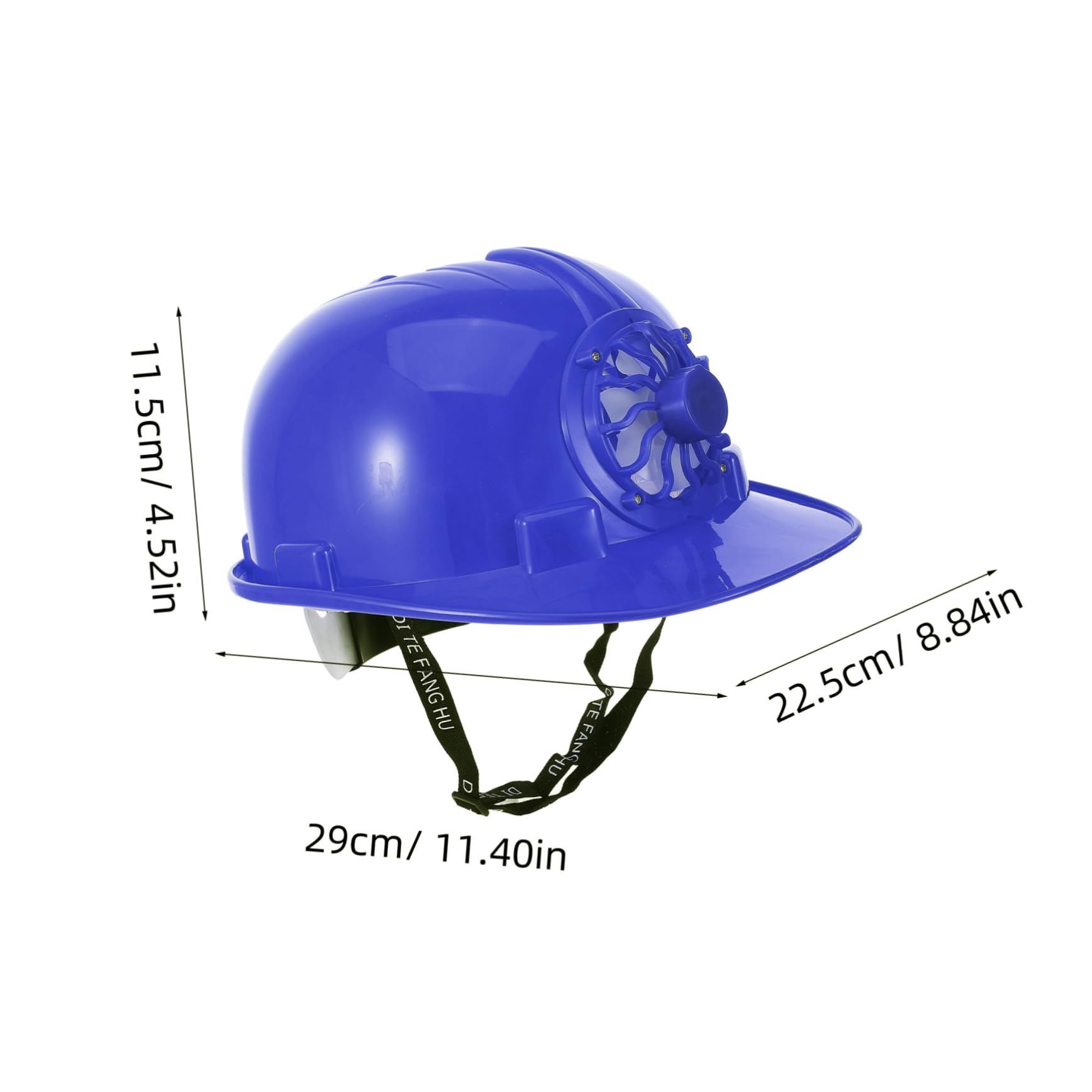 VILLCASE Casco di sicurezza dei ventilatori cappello da sole casco di sicurezza solare riflessivo cappello solare giallo Cappello da operaio edile cappello da lavoro plastica rosso