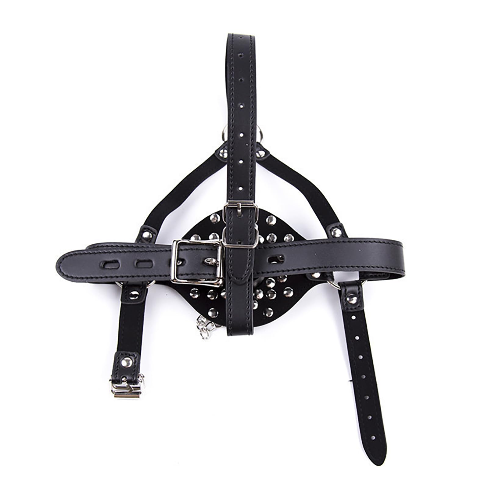 Mordaza Boca Juguetes Sexuales con Embudo Sexo Oral SM Bondage Arnés de Cabeza Juego para Mujeres Hombres Parejas Juegos Sexuales Acuáticos (Black)