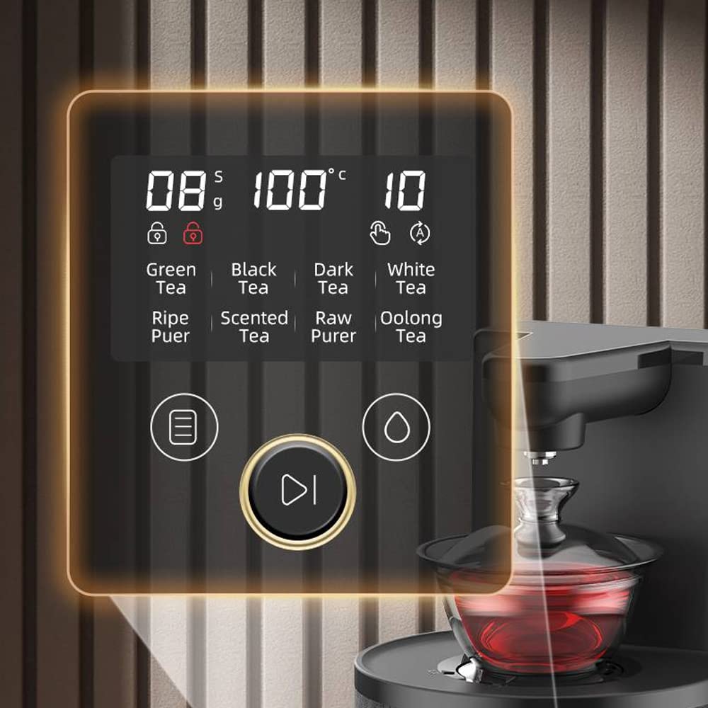 Tea Soul | Tea Soul | Macchina da Tè Automatica - Infusione di tè verdi, tè puer, tè rossi e infusi alle erbe in pochi secondi - Tazza di tè perfetta - Accessori Inclusi