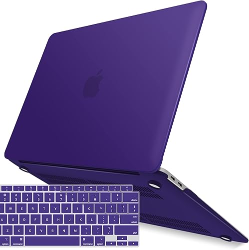 Miniatura 31 de IBENZER - Carcasa rígida para MacBook Air de 13 pulgadas versión 2020, 2019, 2018, A1932, A2179, con funda de teclado para Apple Mac Air 13 Retina
