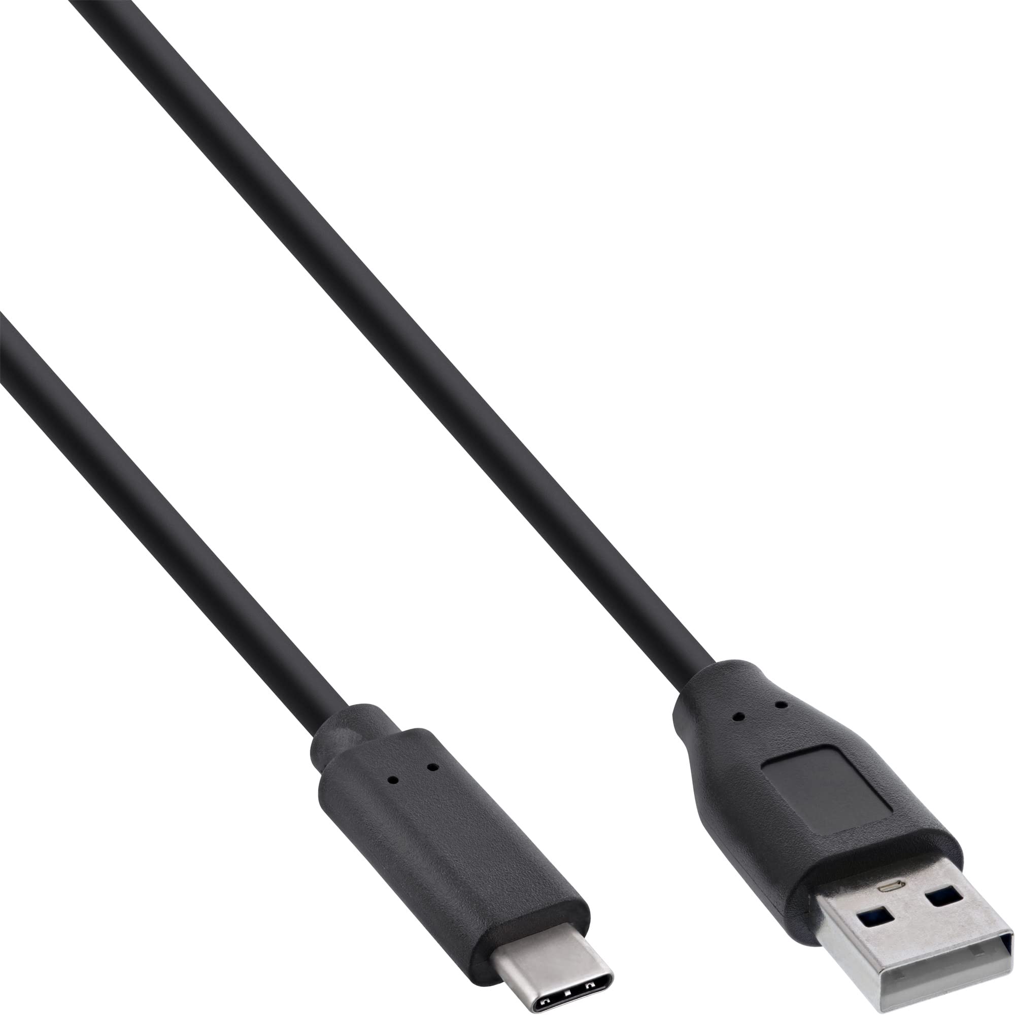 InLine 35735 kabel USB 2.0, wtyczka USB typu C do wtyczki A, czarny, 5 m