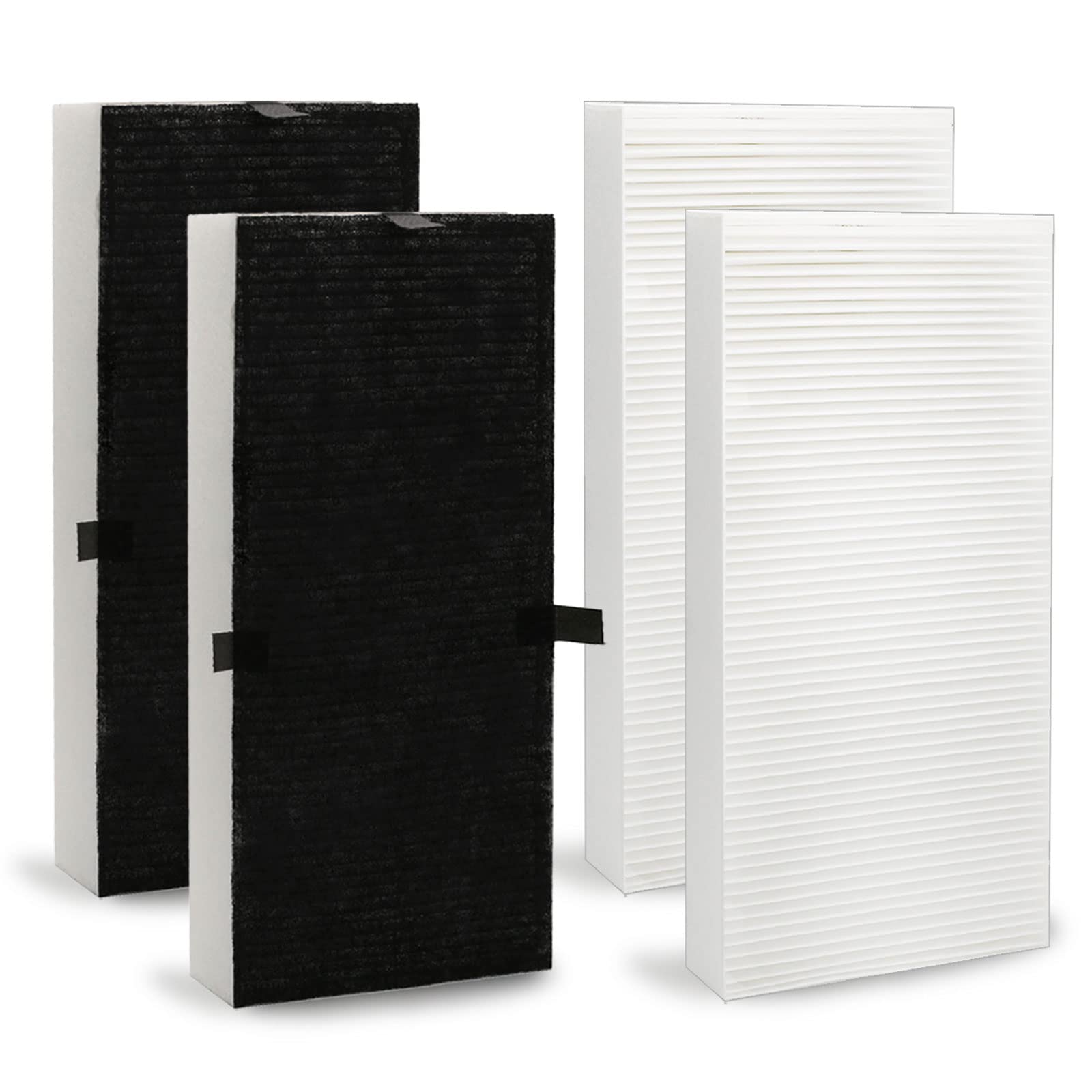 Photo 1 of 4 Pack Filter U Replacement Compatible with U Filter HRF201B and for Febreze FRF102B, Fits HW HHT270, HHT290, FHT170, FHT180, FHT190 4 PCS