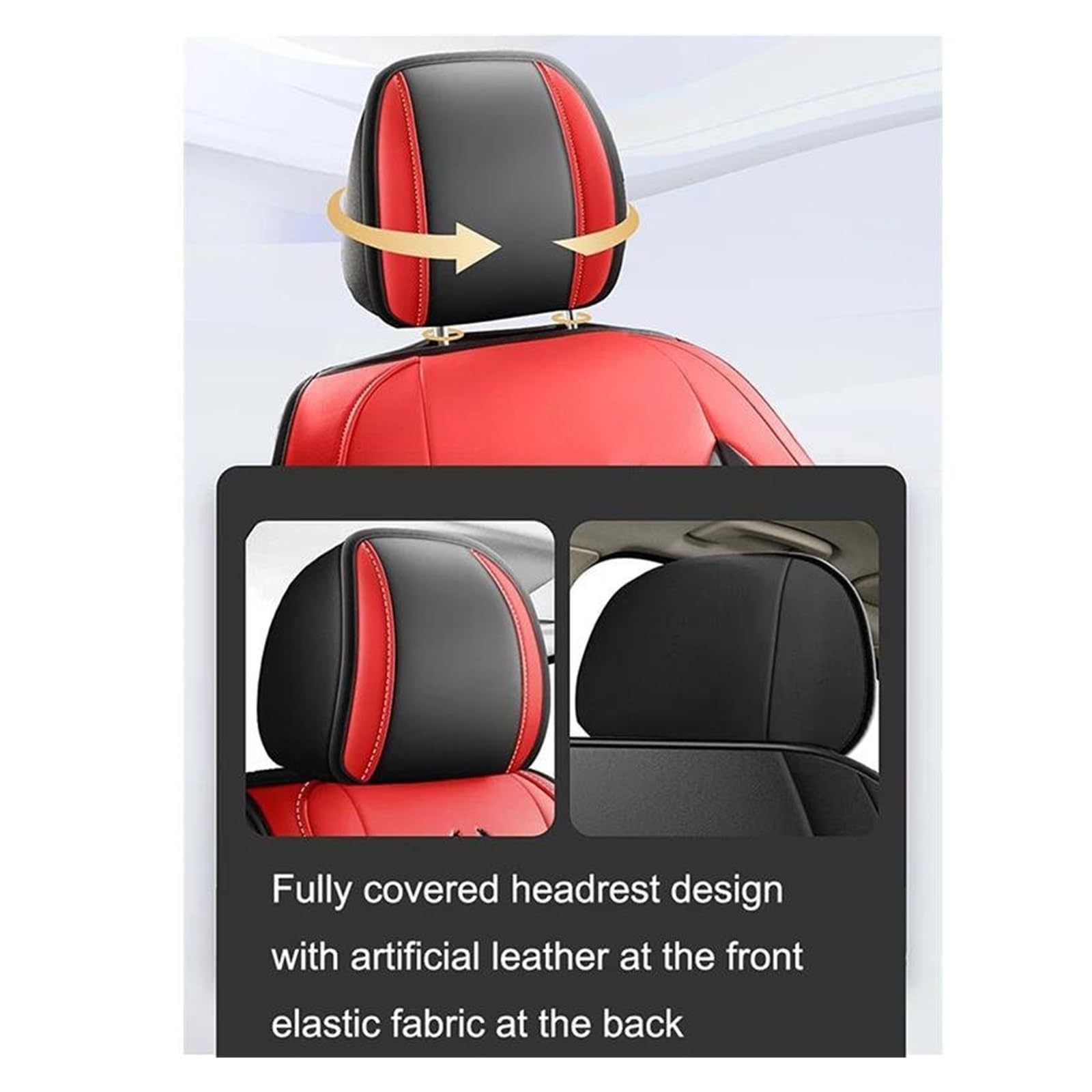 Housse De Siège De Voiture, Accessoires De Voiture Pour TOYOTA, Corolla, Camry, RAV4, CHR, Highlander, Land Cuirser Imperméable Protege Siege Voiture Housses ( Couleur : Black 5 Seat , Taille : SE )