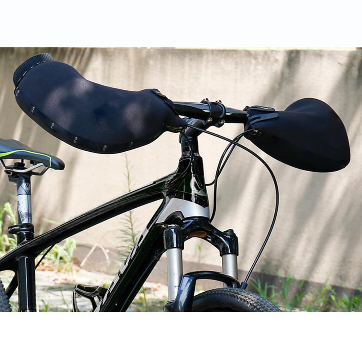 CALLARON Winddichte Fahrradhandschuhe für Herren und Damen Winterhandschuhe aus Neopren und Baumwolle Kälteschutz und Windschutz für Kalte Winterfahrten mit E Bike und Roller
