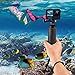 Yullmu Floating Hand Grip, Waterproof Pole Mount for GoPro Hero 13/12/11/10/9/8/7/6/5/4/3/3+/2/1 Session, Handle Mount Accessories for Fusion AKASO DJI Osmo Action Cameras