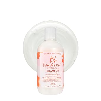 Bumble and bumble. Hairdressers Invisible Oil Hydrating Shampoo | Anti Frizz, Softening, Color Safe | For All Curly, Wavy, Straight Hair Types | With Argan, Coconut + Grapeseed Oil