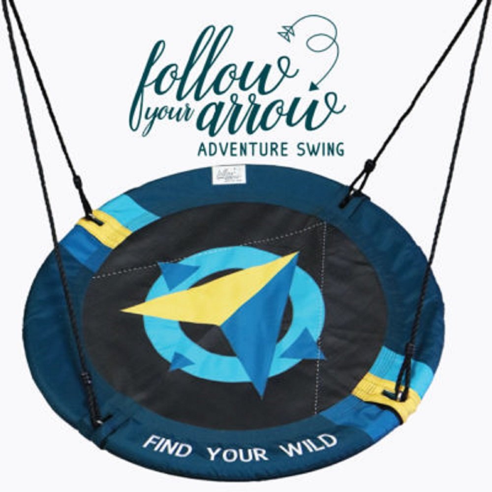 M & M Sales EnterprisesM&M Find Your Wild Adventure Swing, One Size, Blue