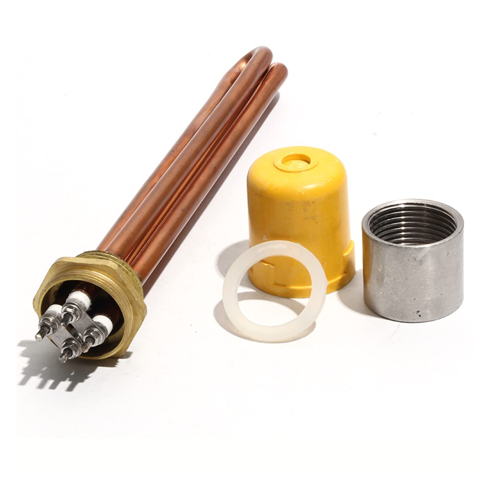Heating Element Electric Water Heater Parts Copper DN25 (1) Thread  3KW/6KW/9KW/12KW 220V 200mm/250mm/300mm/350mm : Amazon.ca: Tools u0026 Home  Improvement