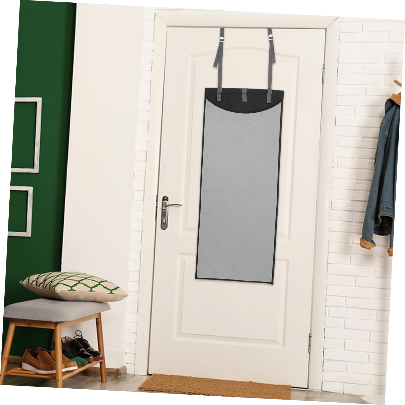 MAGICLULU Tragbare Bügelmatte mit Hitzebeständigem Baumwoll und Oxfordstoff Klappbare Tischbügelunterlage für Zuhause und Reisen mit Vertikalem Stützsyste