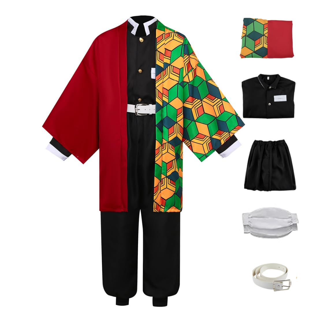ToouYoorMen Anime Costume Cosplay Kimono Suit Outfit Halloween Costume