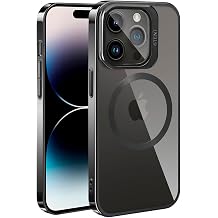 ZORE Apple  le Uyumlu iPhone 14 Pro K l f Magsafe  arj  zellikli Standl  Klon Kapak Siyah