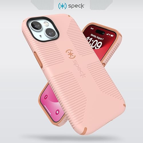 Miniatura 7 de Speck Funda para iPhone 15 Plus, diseñada para MagSafe, agarre de protección contra caídas, iPhone 15 Plus y iPhone 14 Plus, resistente a los