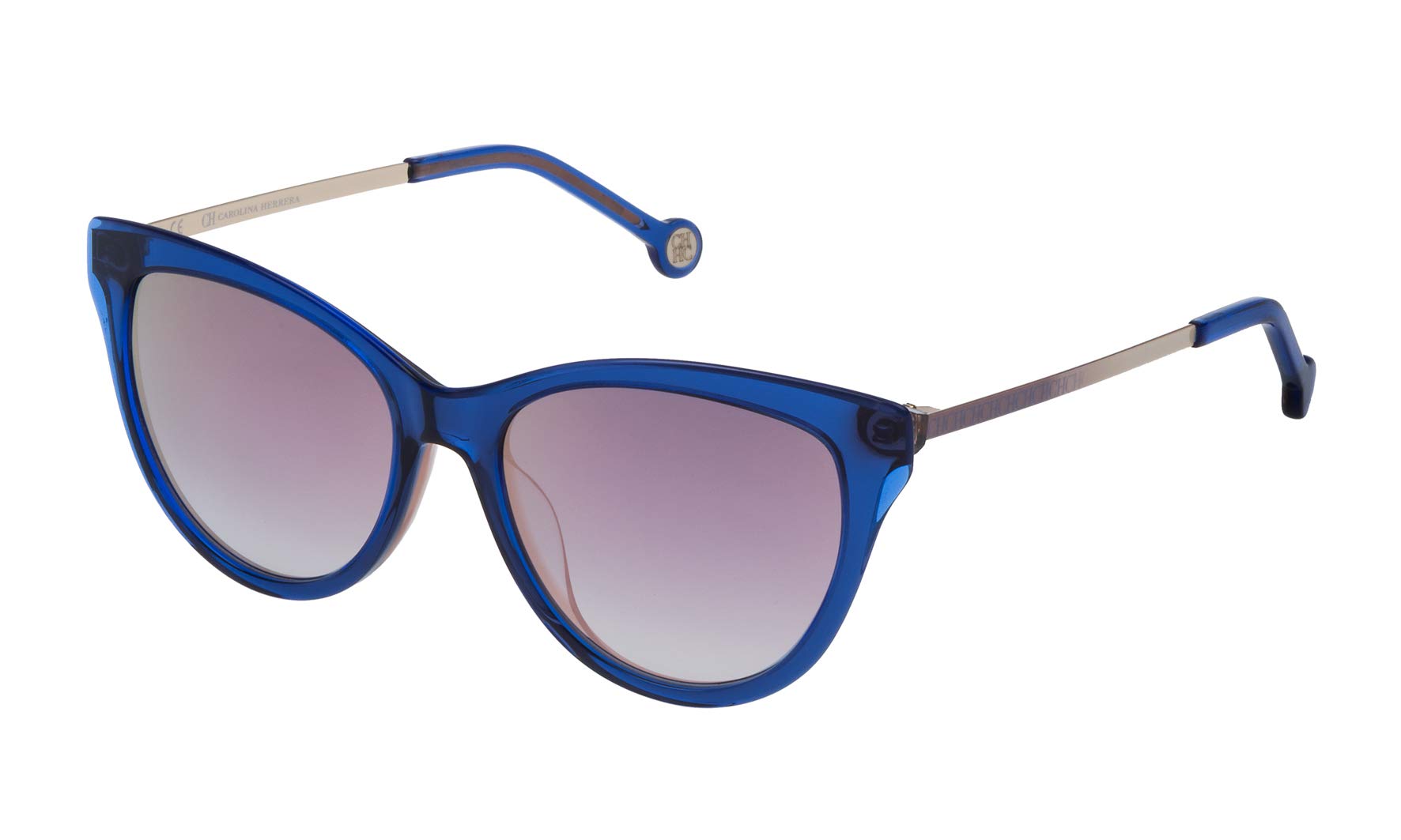 CAROLINA HERRERA SHE75353D25R Gafas de sol, Deportivas, 53, Azul