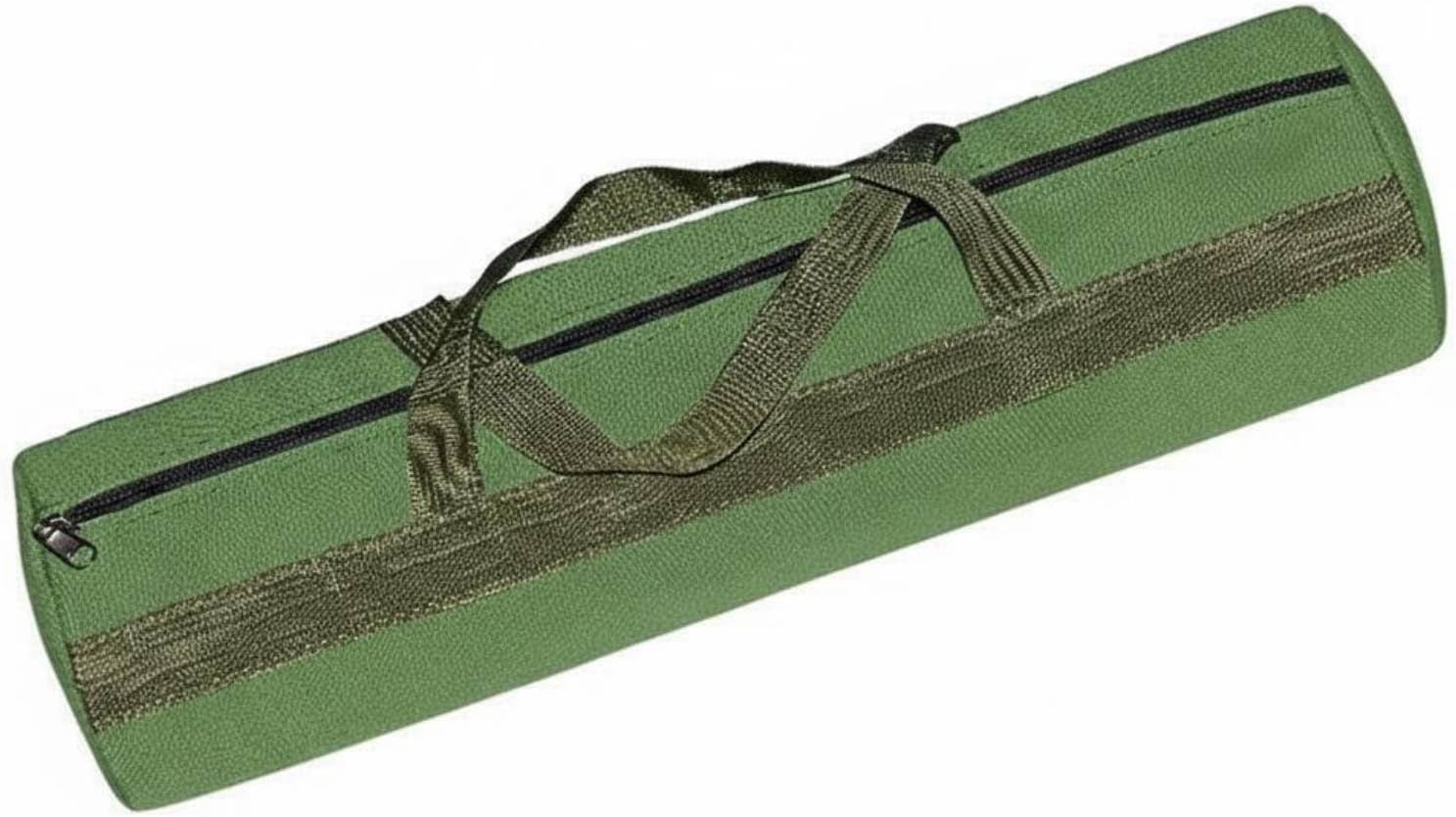 Sturdy-Duty Canvas Tool Bag Water Resistant Waterproof Tool Organizer Hardware Storage Sturdy Large Capacity for Electricians, 80-15cm, Round