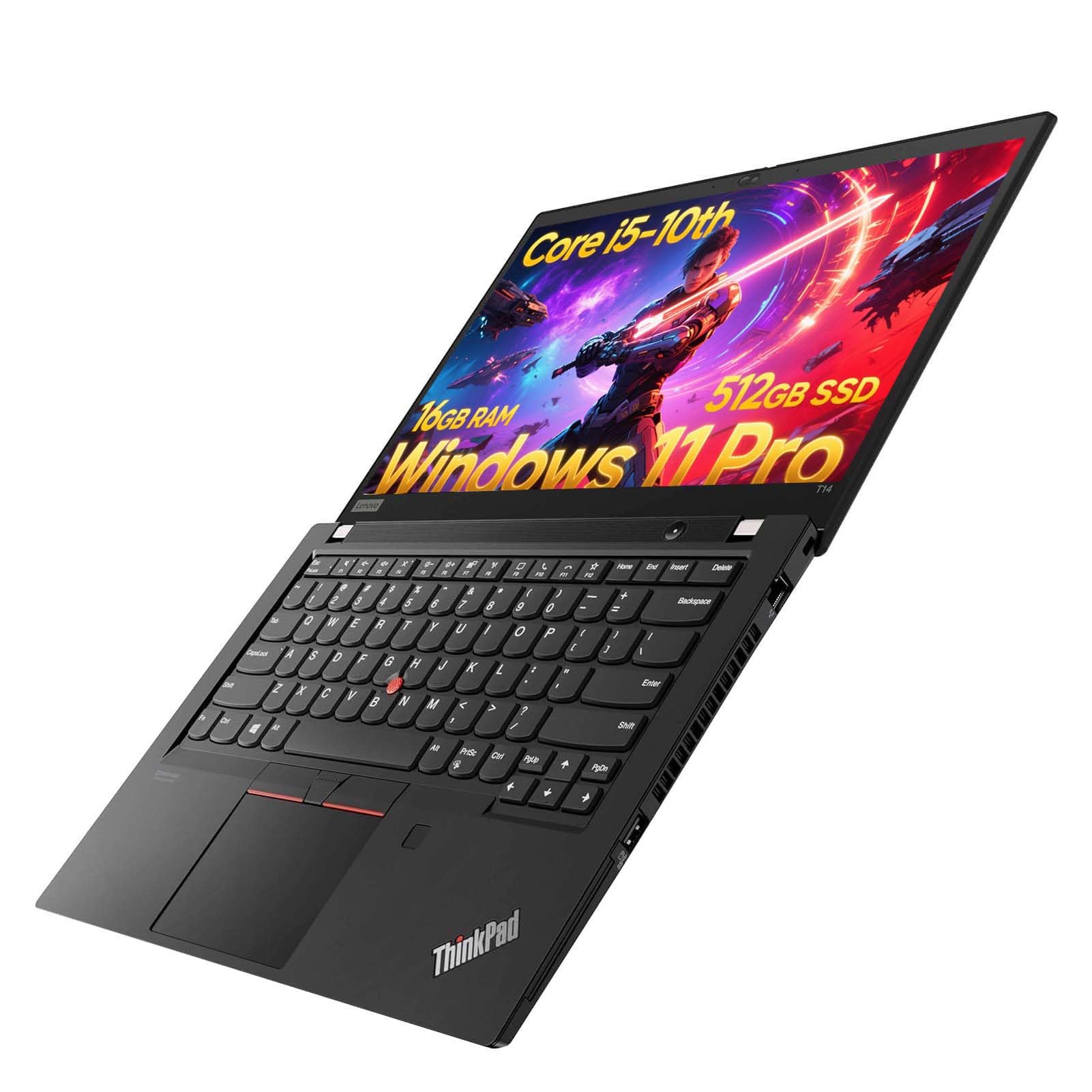 Amazon.com: Lenovo Thinkpad T14 Business Laptop Computer, 14in FHD