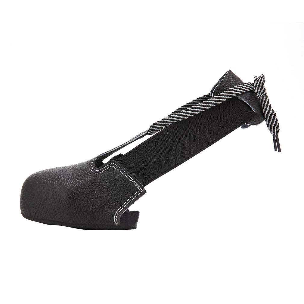 Rmeet Surchaussures de sécurité, avec Embout en Acier, pour Le Sport, Le Trekking, Anti-Perforation et imperméables, Noires, Noir, Taille Unique