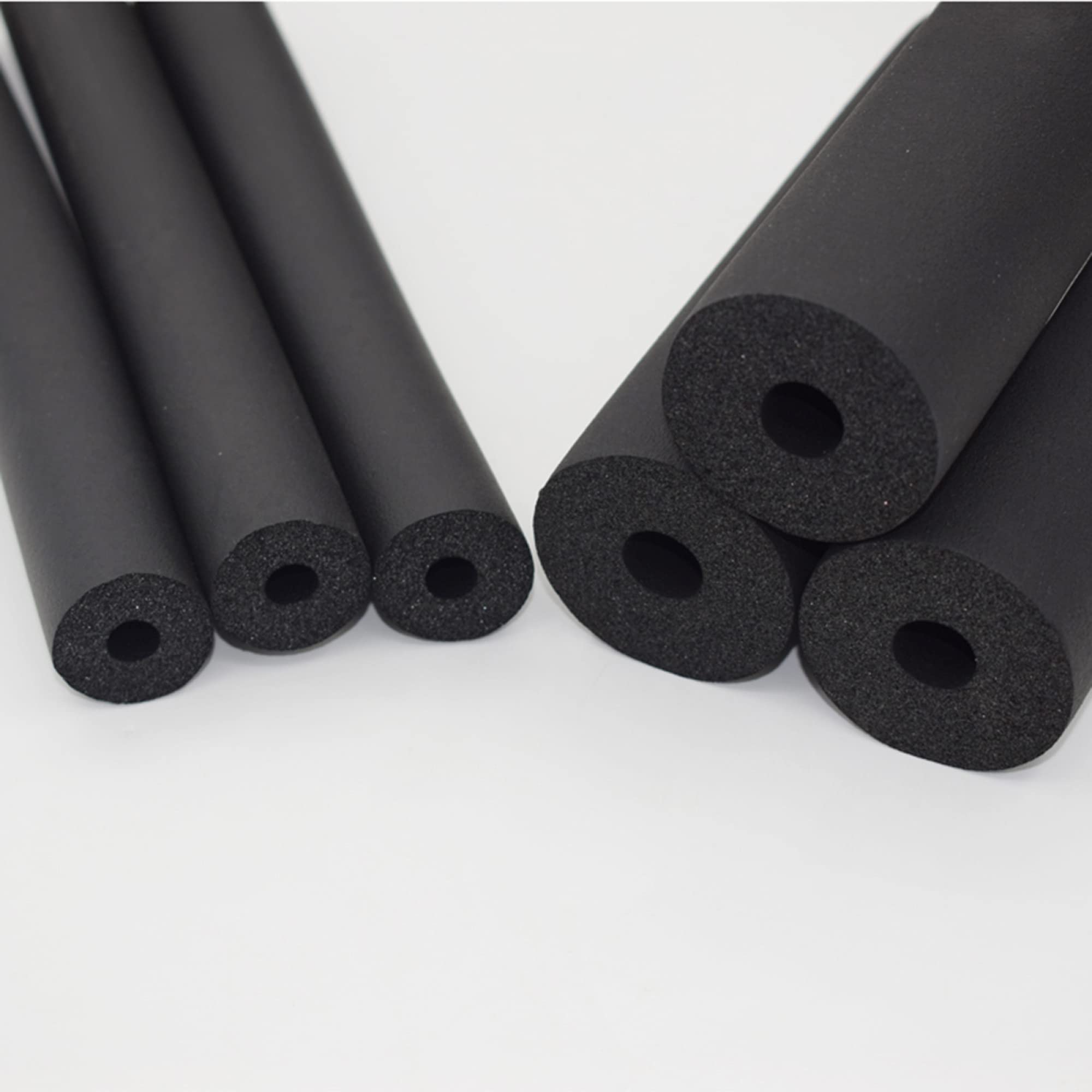 Aislamiento De Tubería Largo 190cm Tubo De Aislamiento para Tuberías Solares/de Agua/Wall thickness 20mm / ID48mm