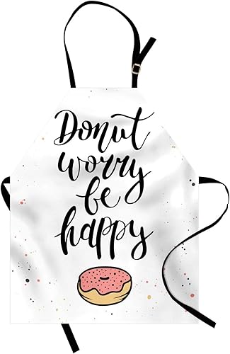 Ambesonne Delantales multicolores impresos digitales, Varios colores