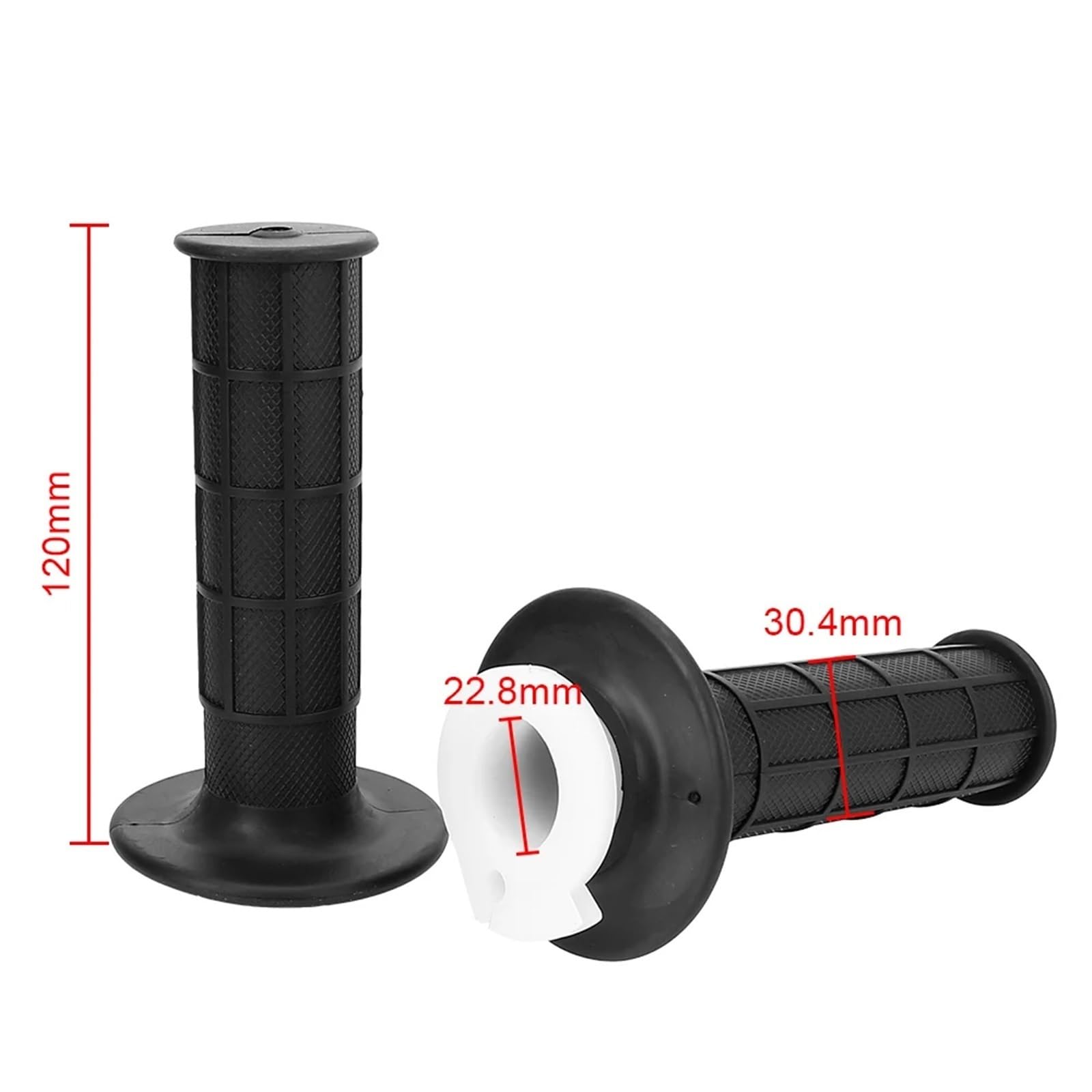 Uchwyty motocyklowe Zestaw uchwytów i linek do kierownicy 1 para 7/8" 22 mm Uchwyt motocyklowy, przepustnica do motocykla terenowego