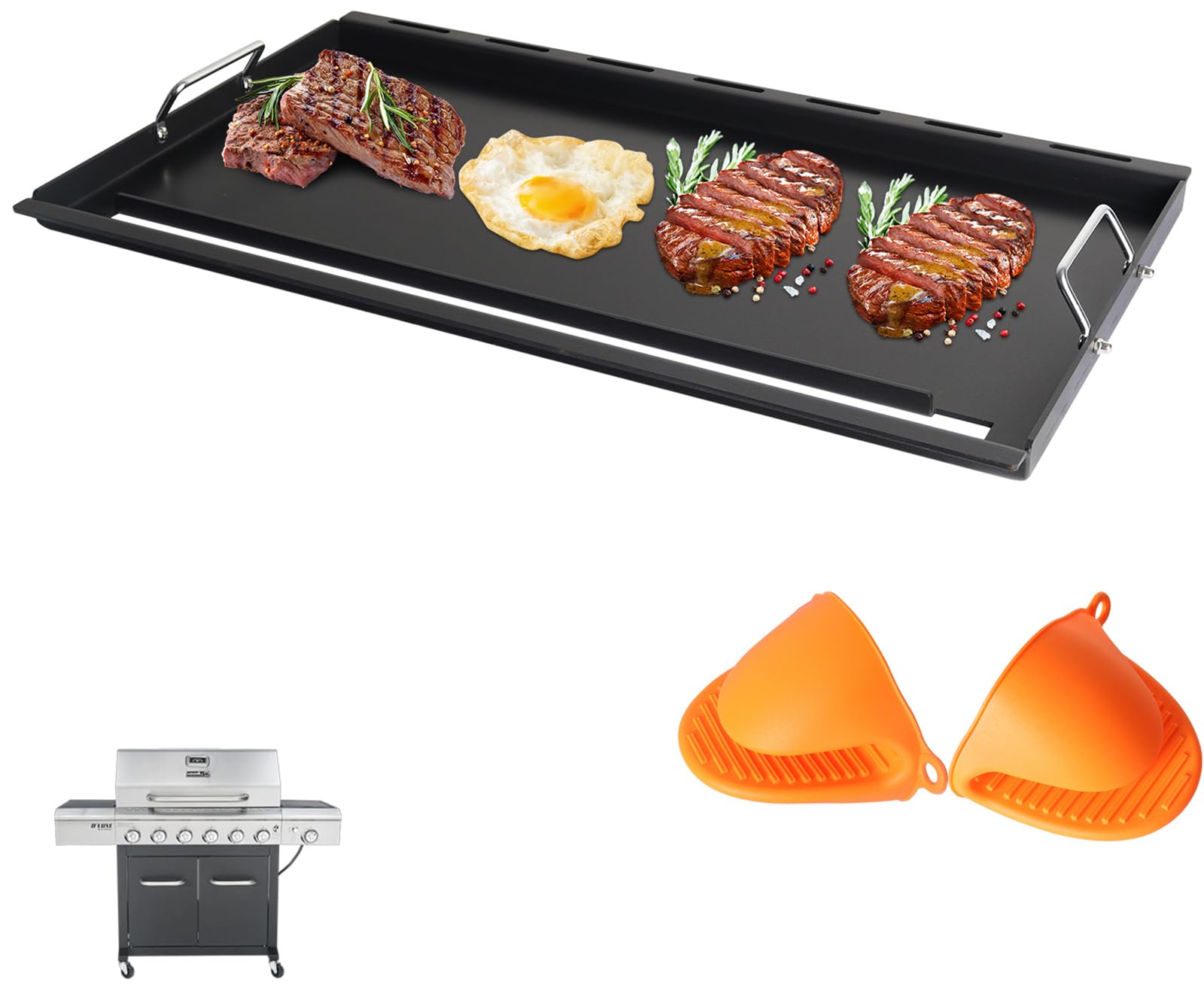 DcYourHome Full-Size Griddle Inserts