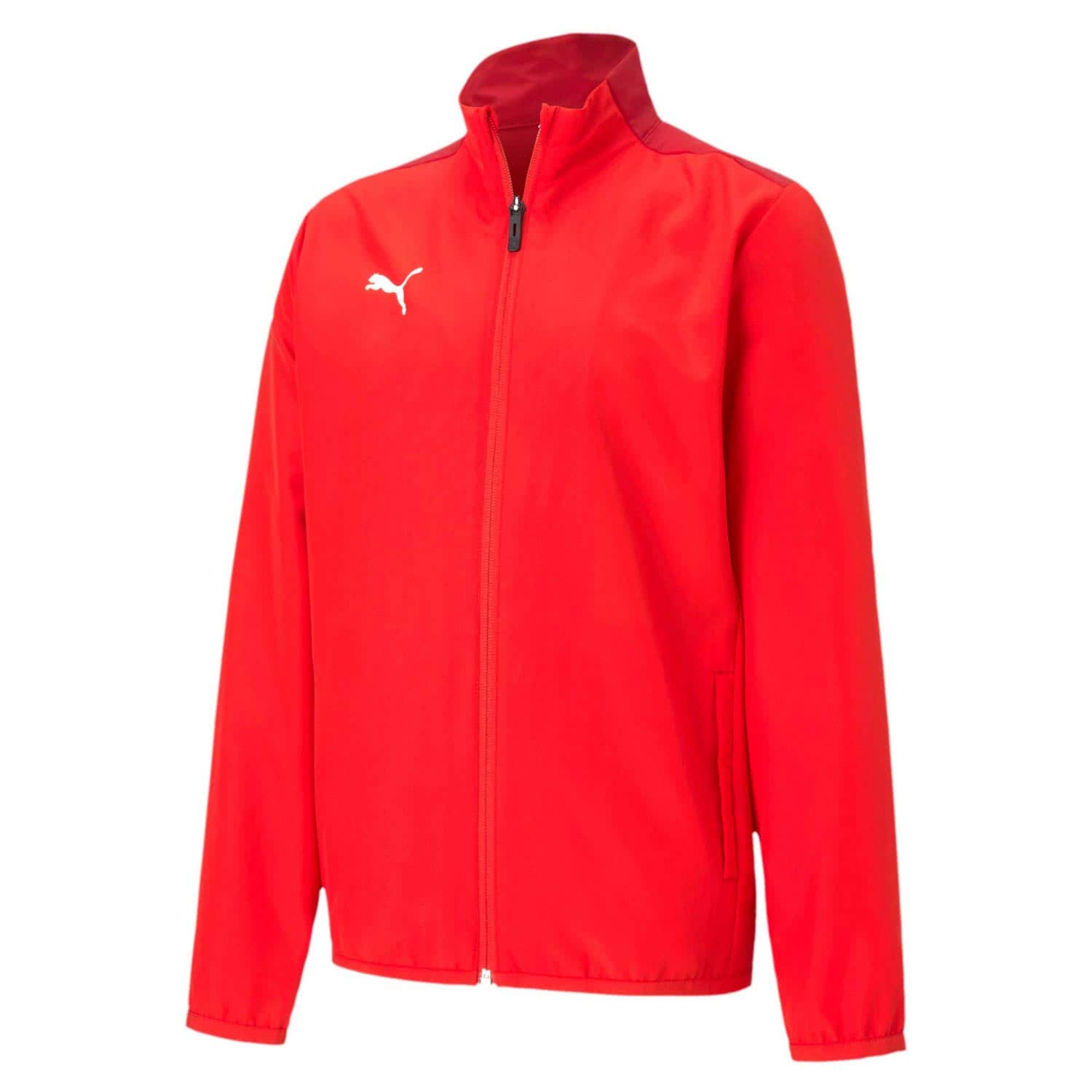 Puma Teamgoal 23 Sideline Jacket Jr Track Jacket - Red-Chili Pepper, 140