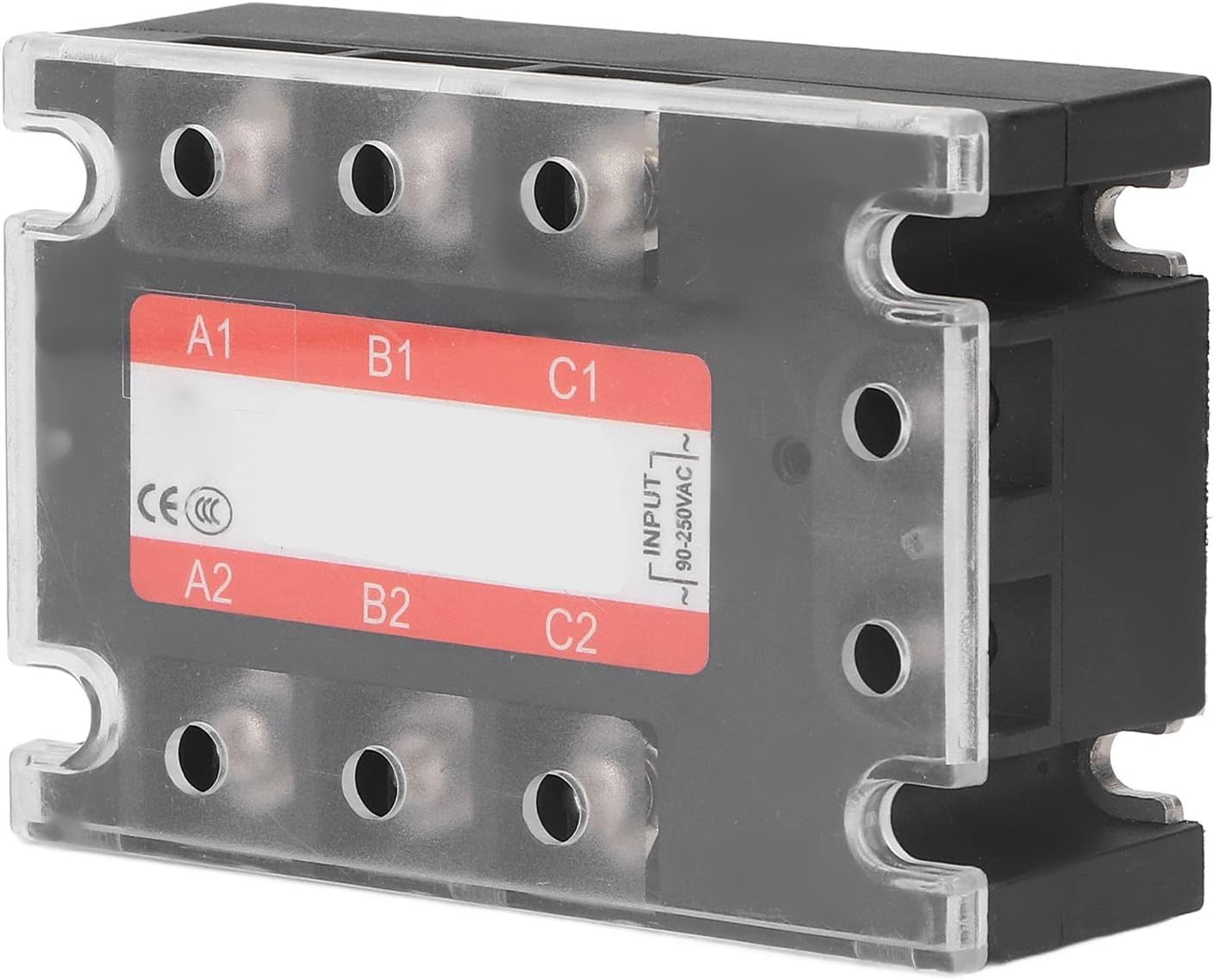 3 Phase SSR Regulator State Relay Industrial Systems 25A AC to AC 480V for CNC Machine Tools Packing Machines for Heavy Applicatio 3 Phase SSR Regulator3 SSR3 State