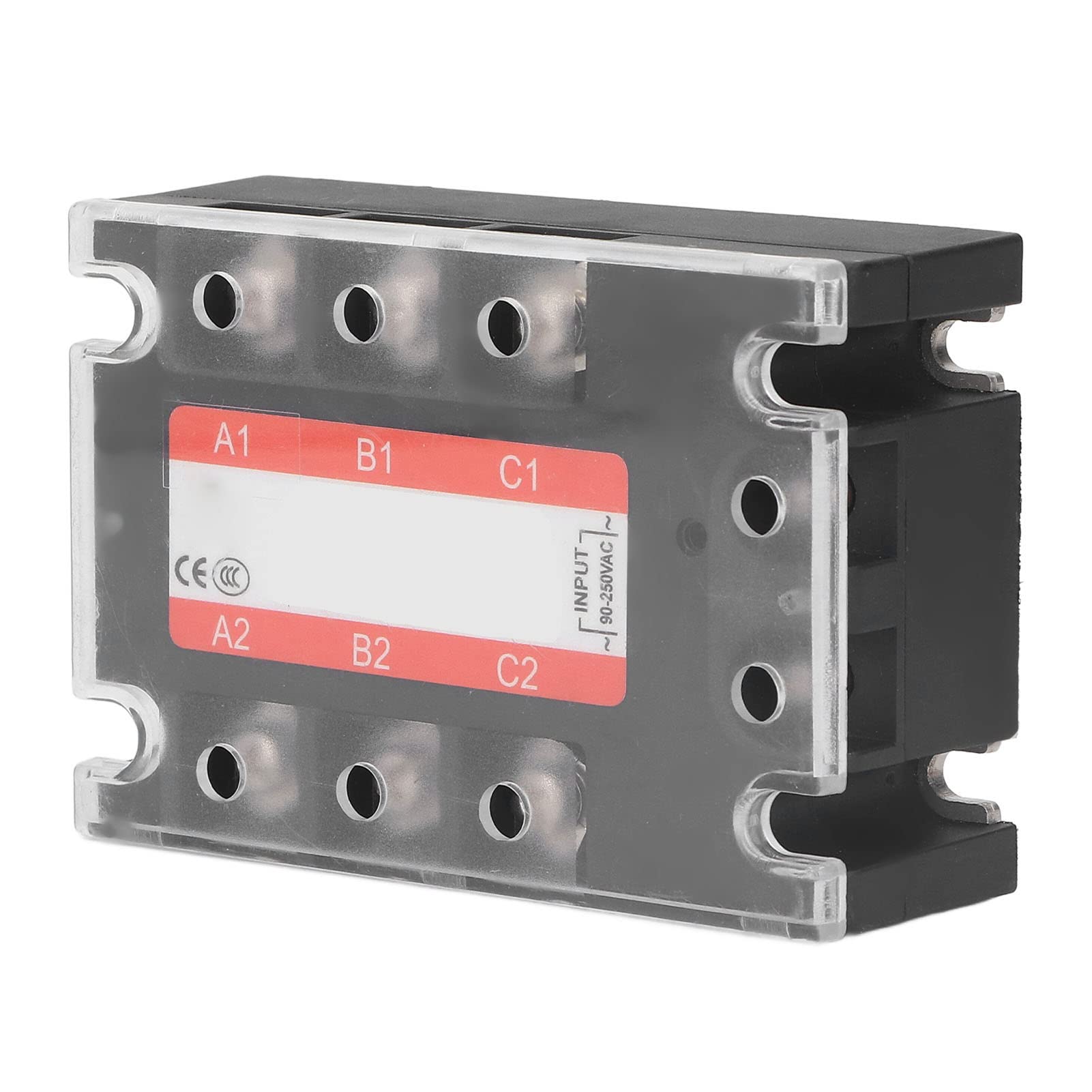 3 Phase SSR Regulator State Relay Industrial Systems 25A AC to AC 480V for CNC Machine Tools Packing Machines for Heavy Applicatio 3 Phase SSR Regulator3 SSR3 State