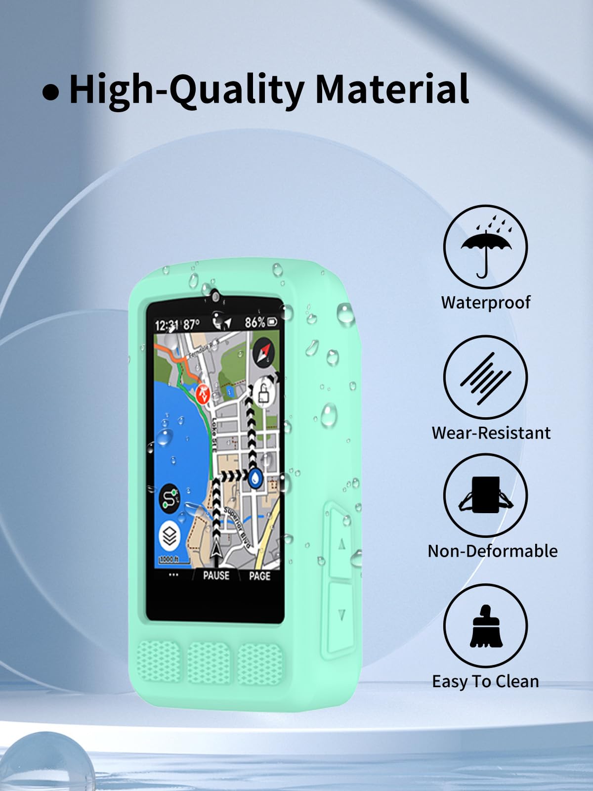 アクセサリー Wahoo ELEMNT ROAM v3 Amazon.com: Case for Wahoo ELEMNT ROAM V3 GPS Cycling/Bike