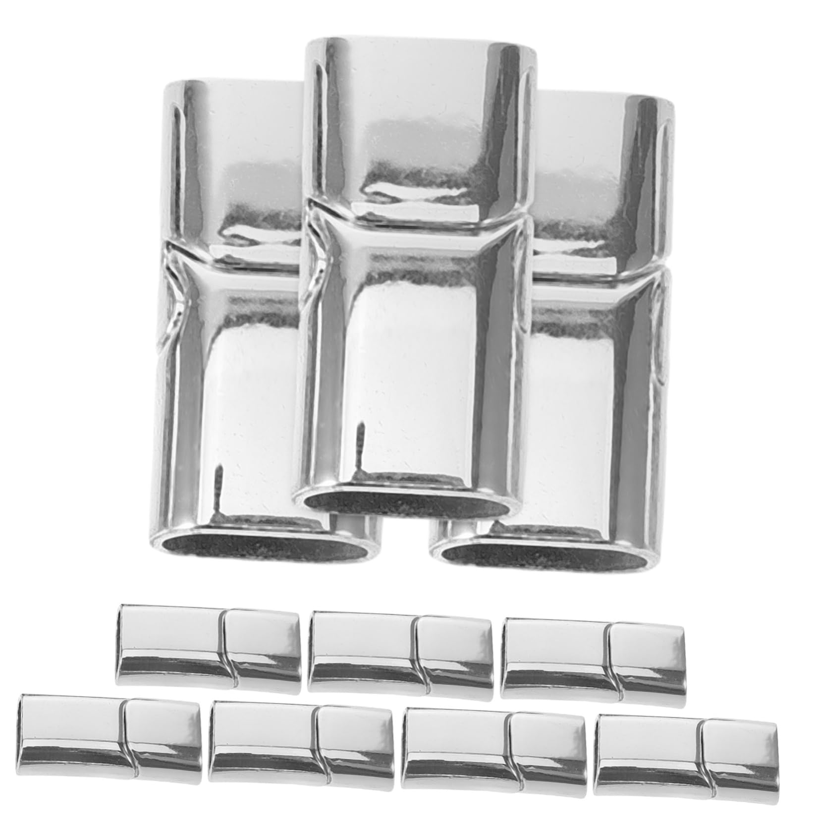 40pezzi Chiusure Metalliche Per Bracciali e Collane Accessori Fai Te Per Gioielli Facili Da Installare e Versatili Per Creazioni Uniche