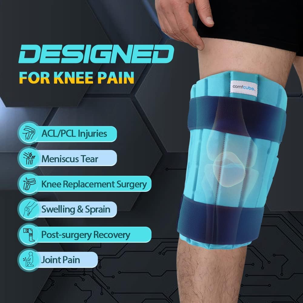 10 Hours Long Lasting Cold Form Fitting Knee & Back Ice Pack